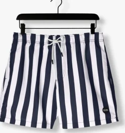 blauwe shiwi zwembroeken men swimshort broad stripe