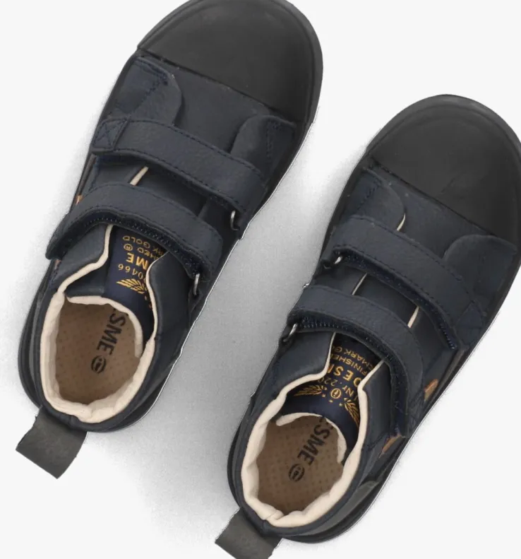 blauwe shoesme hoge sneakers sh24w041