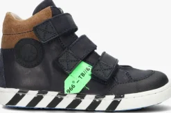 blauwe shoesme hoge sneakers ur21w043