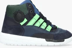 blauwe shoesme hoge sneakers rf21w041