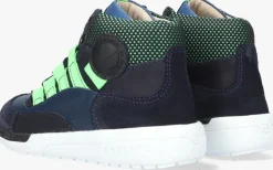 blauwe shoesme hoge sneakers rf21w041