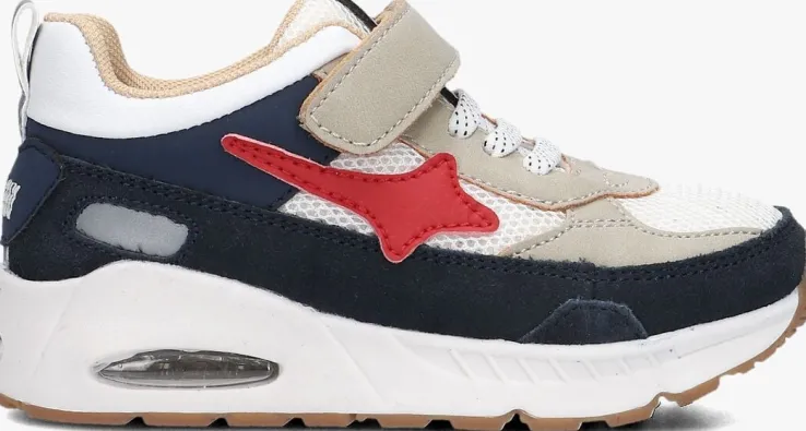 blauwe shoesme lage sneakers ao24s001