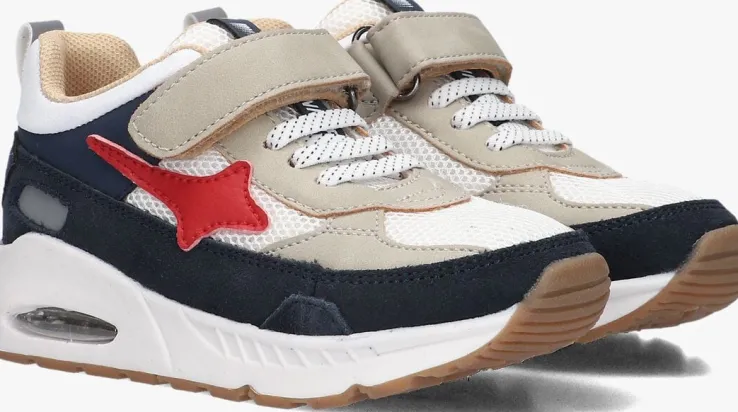 blauwe shoesme lage sneakers ao24s001