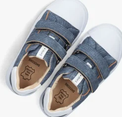 blauwe shoesme lage sneakers sh25s011