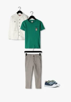 blauwe shoesme lage sneakers sh23s015