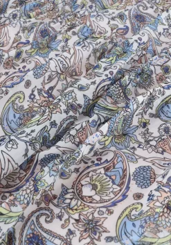 blauwe silvian heach maxi jurk uteol