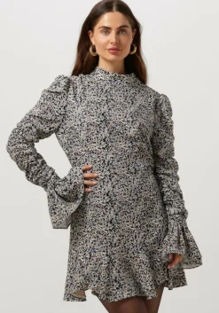 blauwe silvian heach mini jurk vestito corto/dress 1