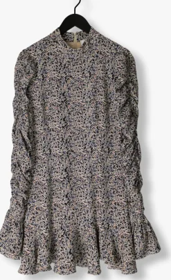 blauwe silvian heach mini jurk vestito corto/dress 1