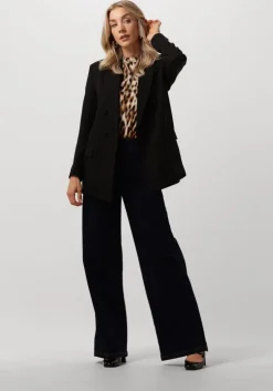 blauwe silvian heach wijde broek gpa24304je