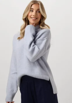 blauwe soeurs de provence coltrui paloma sweater