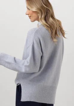 blauwe soeurs de provence coltrui paloma sweater