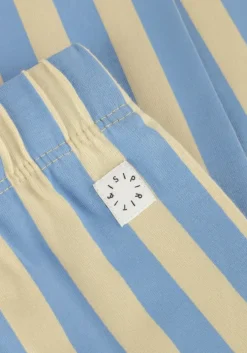 blauwe sproet & sprout legging legging stripes