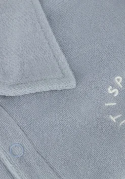 blauwe sproet & sprout polo terry polo sproet