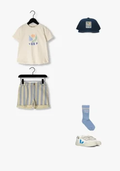 blauwe sproet & sprout sokken sport socks stripes