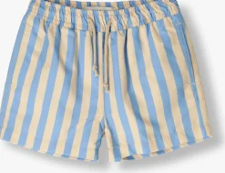 blauwe sproet & sprout zwembroeken swim shorts stripes