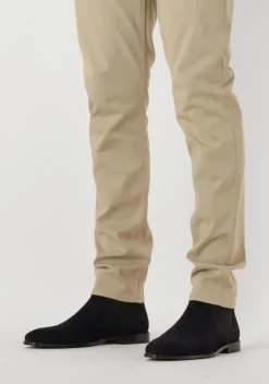 blauwe stefano lauran chelsea boots sl124h500