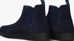 blauwe stefano lauran chelsea boots 24859