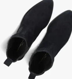 blauwe stefano lauran enkellaarsjes s3283