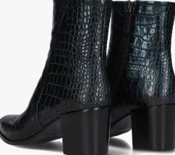 blauwe stefano lauran enkellaarsjes 595-08