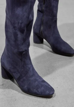 blauwe stefano lauran hoge laarzen giusy 3