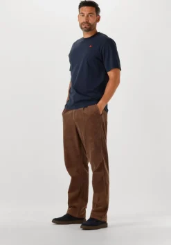 blauwe stefano lauran lage sneakers star 008