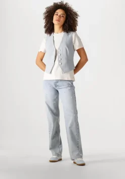 blauwe stefano lauran lage sneakers 1white101