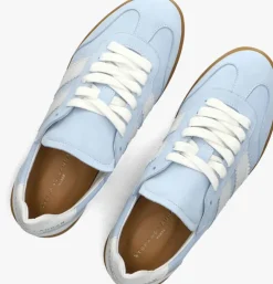 blauwe stefano lauran lage sneakers 1white101