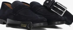 blauwe stefano lauran loafers strefano lauran