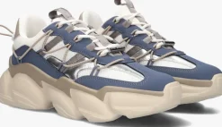 blauwe steve madden lage sneakers spectator