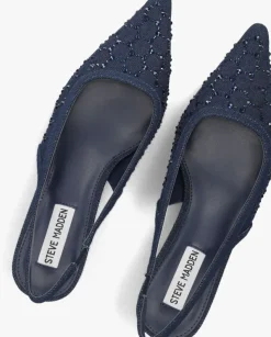 blauwe steve madden slingbacks kari-mr