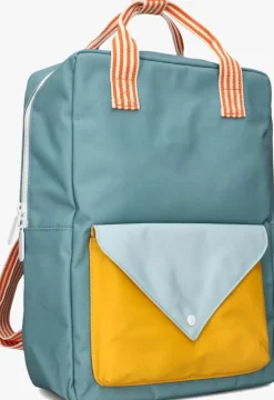 blauwe sticky lemon rugtas backpack large