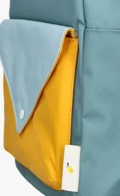 blauwe sticky lemon rugtas backpack large