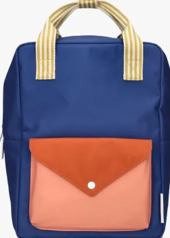 blauwe sticky lemon rugtas backpack medium