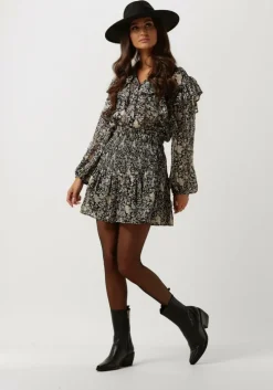 blauwe studio amaya minirok luna skirt