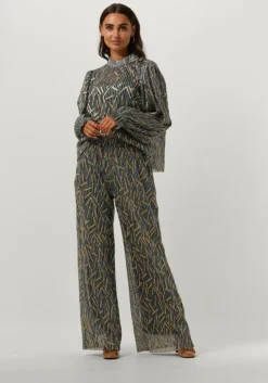 blauwe studio amaya wijde broek queen