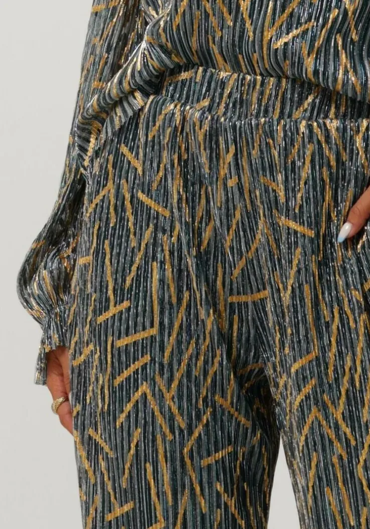 blauwe studio amaya wijde broek queen