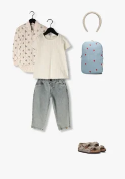 blauwe studio noos rugtas denim hearts mini backpack