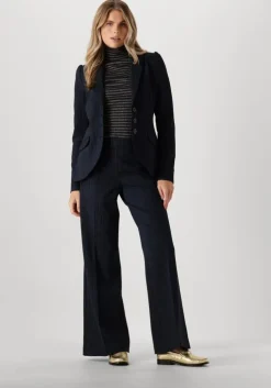 blauwe summum blazer blazer punto vintage stripe