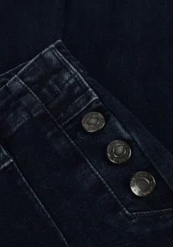 blauwe summum flared jeans flared jeans boom stretch denim