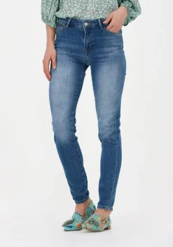 blauwe summum skinny jeans skinny jeans soft cotton indig
