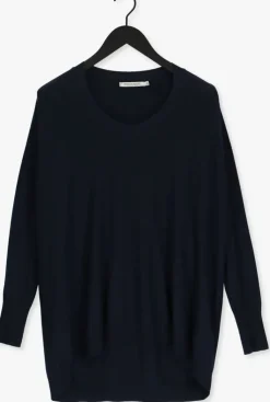 blauwe summum top oversized sweater basic knit