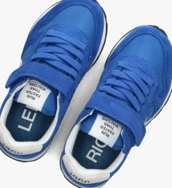 blauwe sun68 lage sneakers boys tom solid