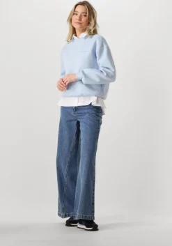 blauwe sun68 lage sneakers ally solid nylon