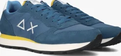 blauwe sun68 lage sneakers tom solid