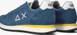 blauwe sun68 lage sneakers tom solid