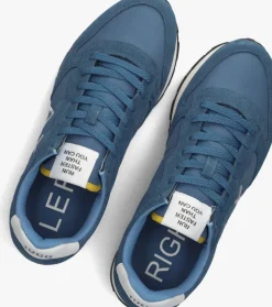 blauwe sun68 lage sneakers tom solid