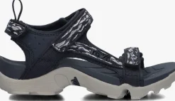 blauwe teva platte sandalen tanza kids