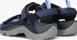 blauwe teva platte sandalen tanza kids