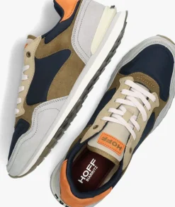 blauwe the hoff brand lage sneakers biarritz