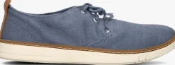blauwe timberland instappers hookset low low lace up